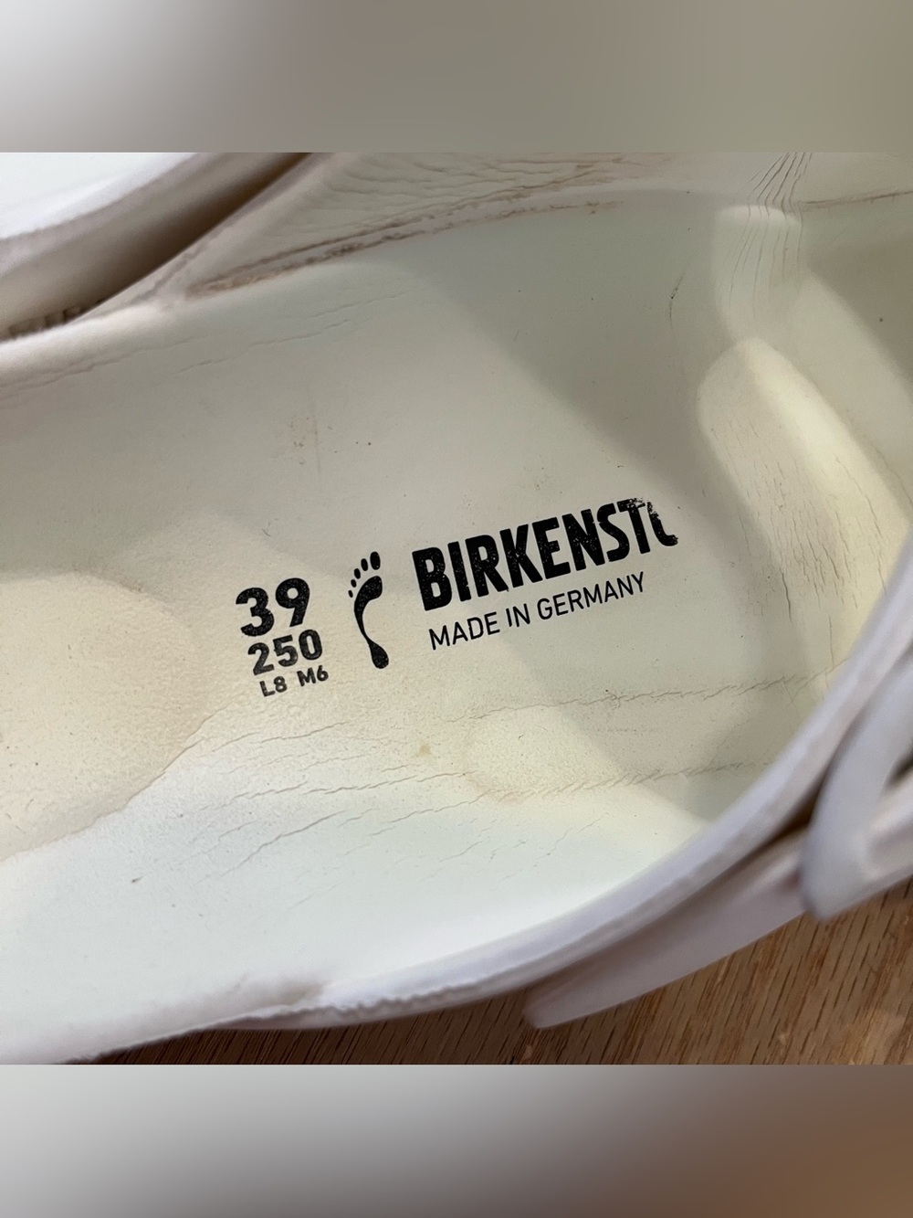 Birkenstock Arizona EVA White Sandals - Picture 7 of 7